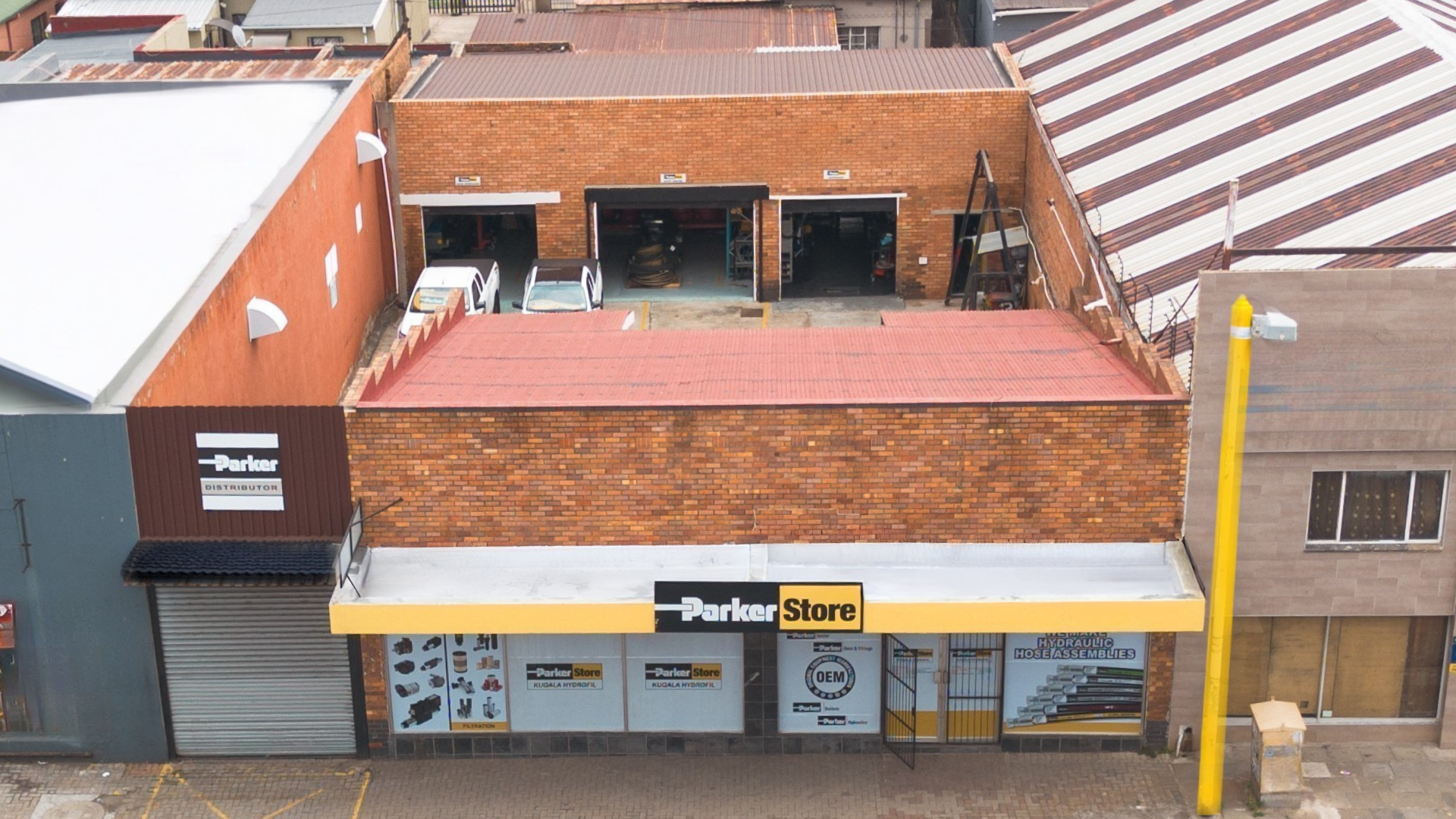 Mining, construction, rail, pulp and paper, engineering industries